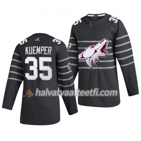 Miesten NHL Arizona Coyotes Pelipaita Darcy Kuemper 35 Harmaa 2020 NHL All-Star Adidas Authentic